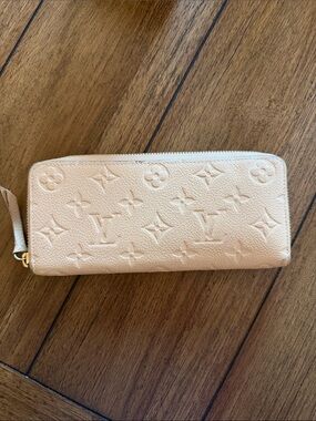 Louis Vuitton Embossed Monogram Zip Wallet